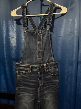 American Eagle Outfitters Indigo Blue Denim Overalls